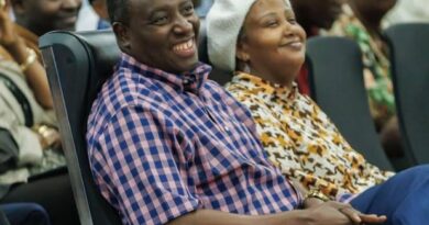 Apostle Dr. Paul Gitwaza and his wife, representing the global healing ministry from Bijombo, seated together at Zion Temple Celebration Center.
